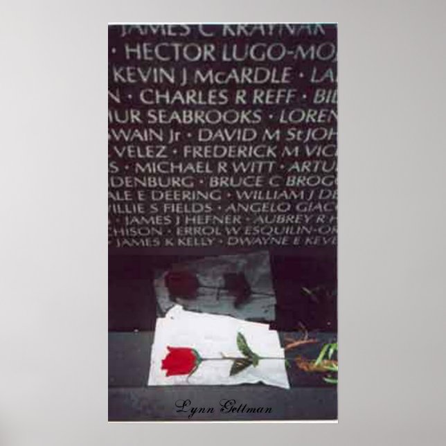 Poster Vietnam Memorial (Frente)