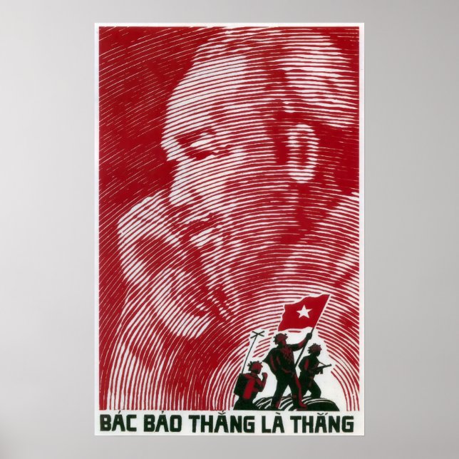 PÓSTER VIETNAME PROPAGANDA (Frente)