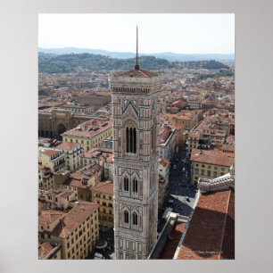 Póster View of Giotto's Bell Tower (Campanile di