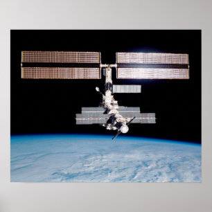 Póster View of International Space Station from Endeavour
