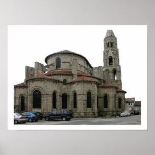 Poster View of the spire of the church (photo)