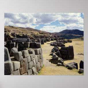 Póster View of the stone walls
