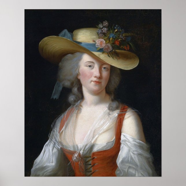 Poster Vigée Le Brun - Anne Catherine (Frente)