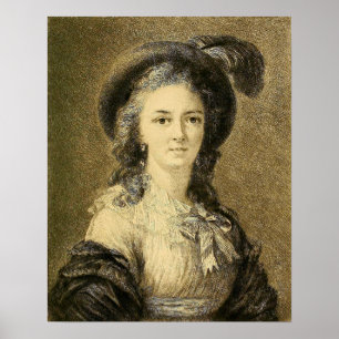 Poster Vigée Le Brun - Desenho Da Mulher