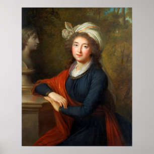 Poster Vigée Le Brun - Izabela Lubomirska