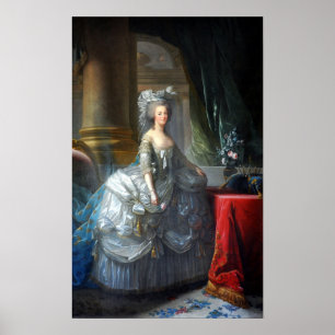 Poster Vigée Le Brun - Marie Antoinette