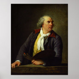 Poster Vigée Le Brun - Retrato De Hubert Robert 1788