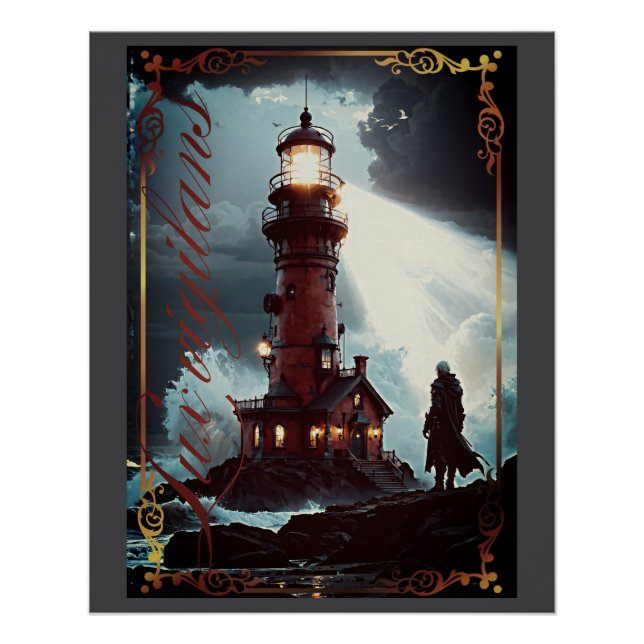 Póster vigilantes Lux (Frente)