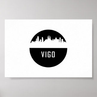 Poster Vigo | cidades de Espanha