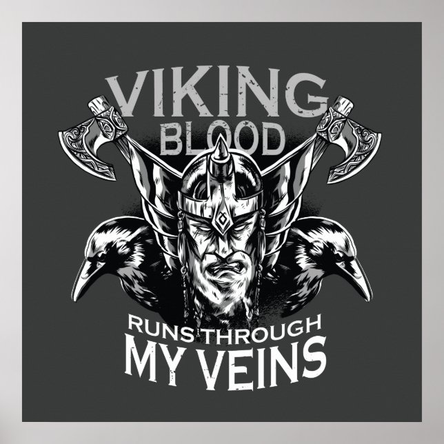Poster Viking Blood (Frente)