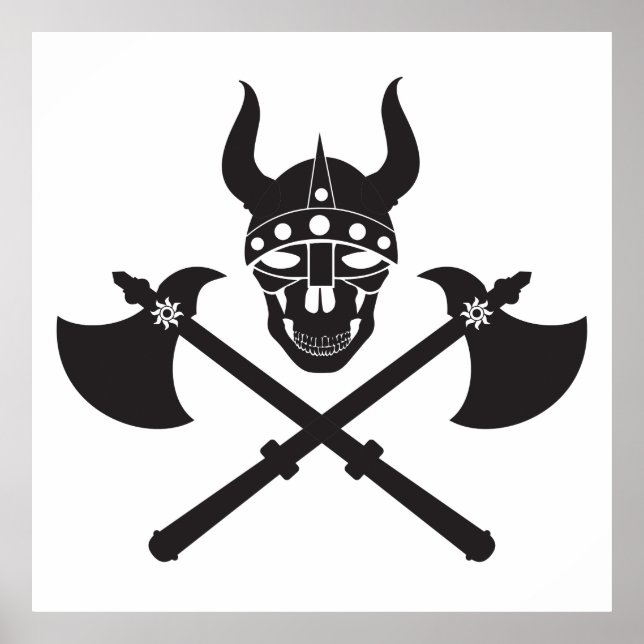 Poster Viking emblem (Frente)