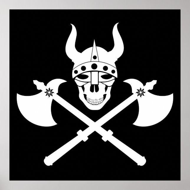 Poster Viking emblem (Frente)