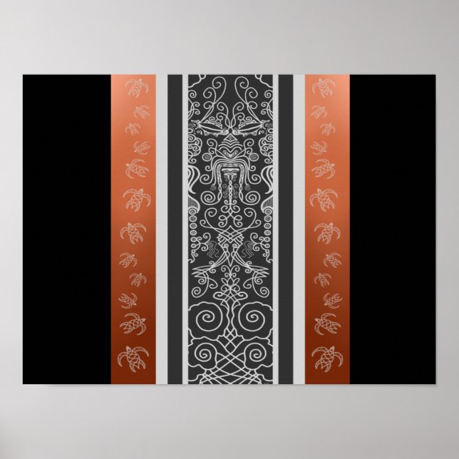 Poster Viking Tattoo (Frente)