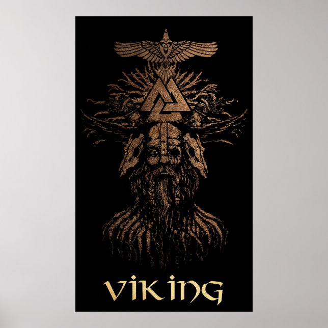 Poster Viking Warrior (Frente)