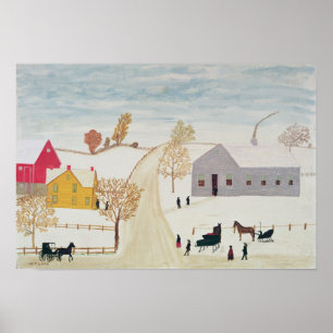 Póster Vila Amish