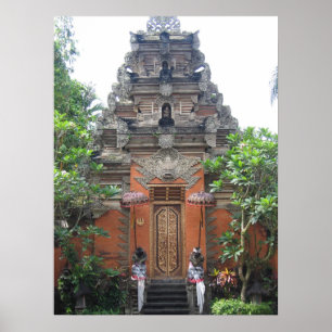 Póster Vila Bali de Ubud