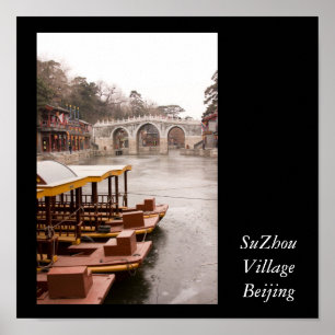 Póster Vila Beijing de SuZhou
