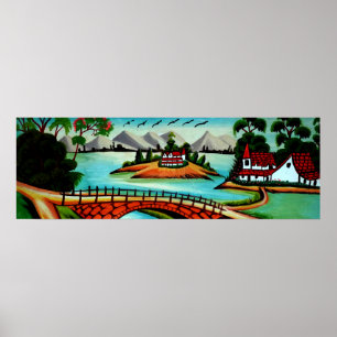 Póster Vila de Bangladesh