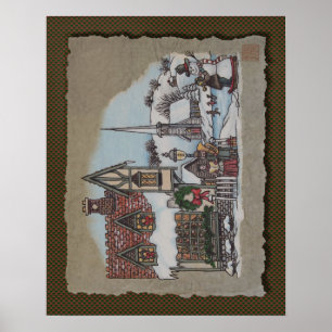 Póster Vila do Natal