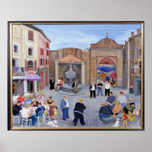 Póster Vila em Provence