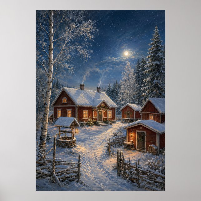 Poster Vila Yuletime II - Casa de Inverno (Frente)