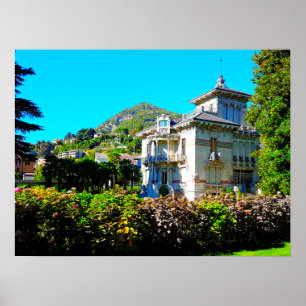 Poster Villa Bernasconi Cernobbio Lake Como Itália
