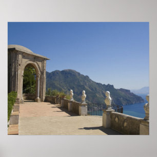Poster Villa Cimbrone, Ravello, Campania, Itália