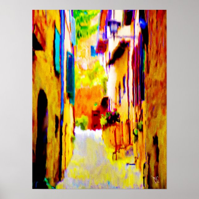 Póster Villa in Corleone na Canvas 15x20 (Frente)