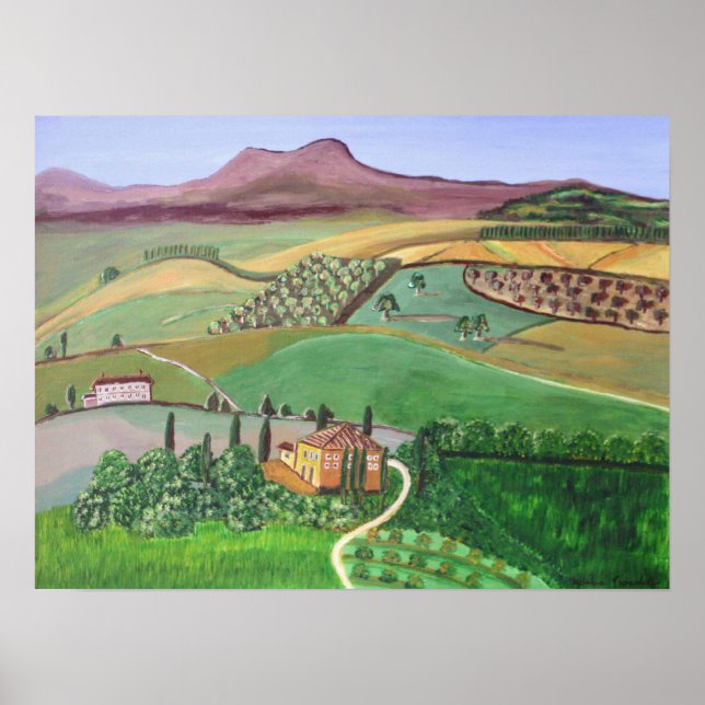 Póster Villa in the Village (Frente)