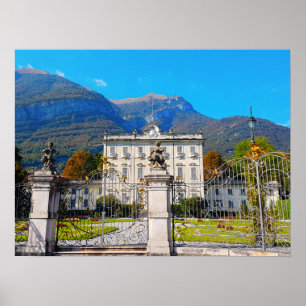 Poster Villa Sola Cabiati Tremezzo Lake Como Itália