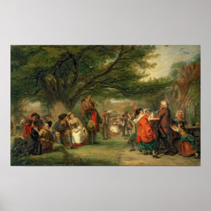 Póster Village Merrymaking