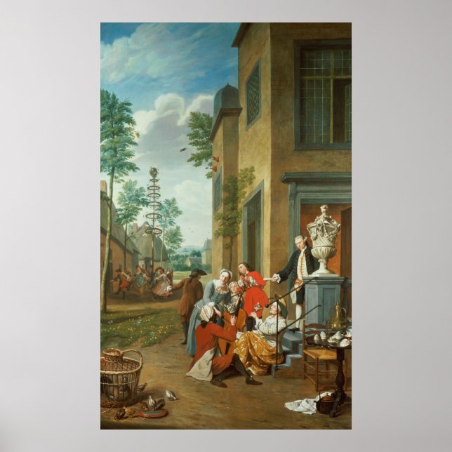 Poster Villagers Merrymaking (Frente)