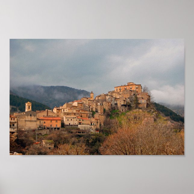 Póster Villalago, Itália (Frente)