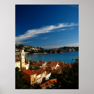 Poster Villefranche-sur-Mer, France