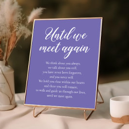 Poster Vinca Até Nos Encontrarmos Novamente Memorial de C