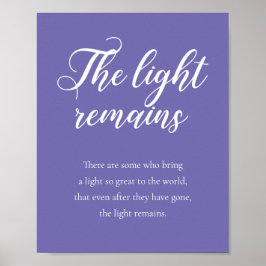 Poster Vincapervinca O Luz Permanece Memorial Casamento