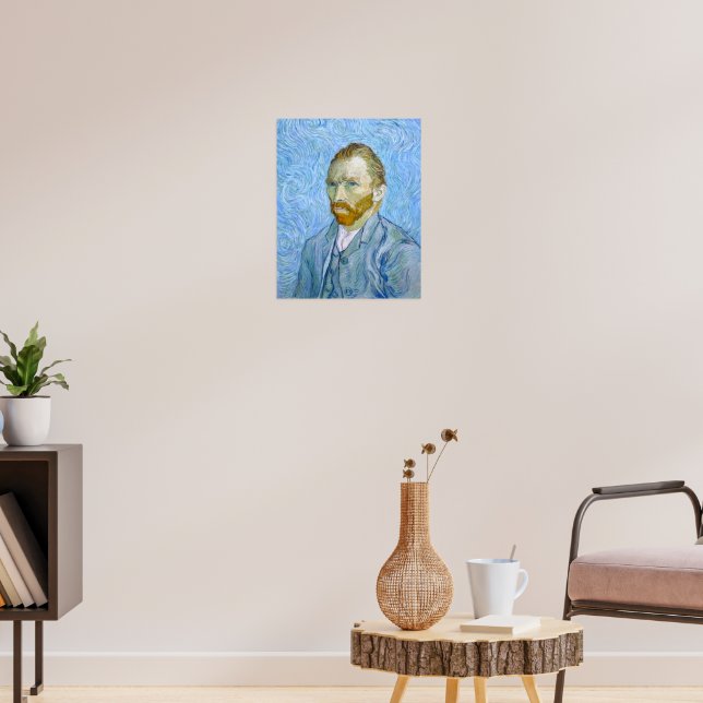 Poster Vincent Van Gogh 1889 Autoretrato (Sala de Estar 3)