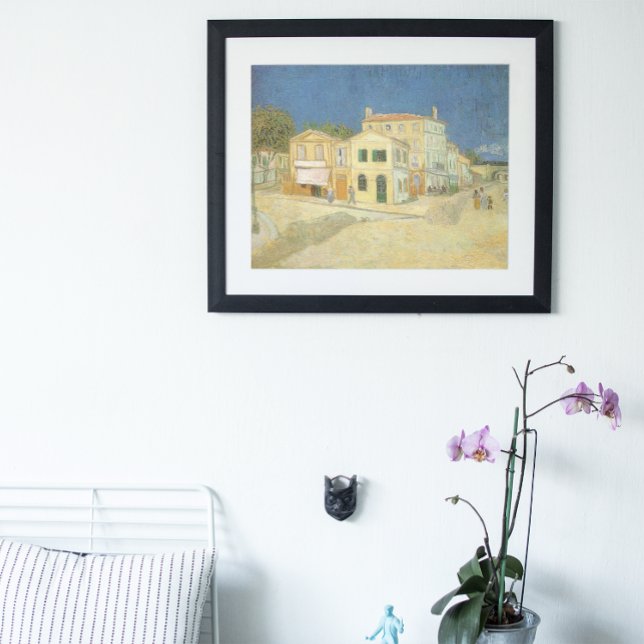 Poster Vincent van Gogh - A Casa Amarela (A Rua) (Criador carregado)