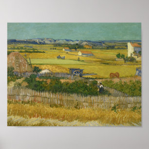Póster Vincent van Gogh - A Colheita