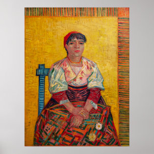 Poster Vincent Van Gogh - A Mulher Italiana