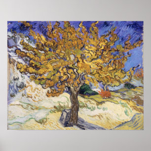 Póster Vincent van Gogh Árvore de amora, 1889