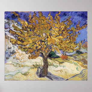 Póster Vincent van Gogh Árvore de amora, 1889