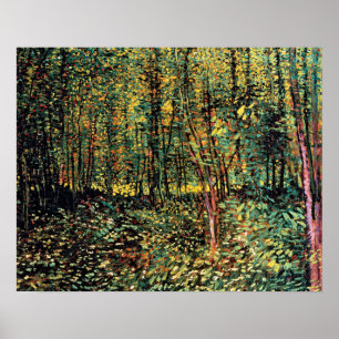 Poster Vincent Van Gogh - Árvores E Belas Artes