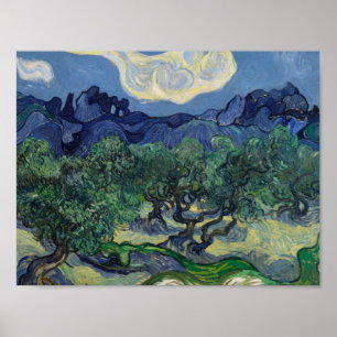 Poster Vincent van Gogh - As Oliveiras