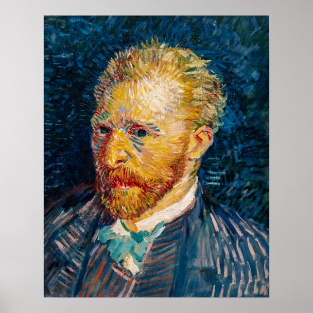 Poster Vincent Van Gogh - Autorretrato (Frente)