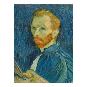 Póster Vincent van Gogh Autorretrato, 1889