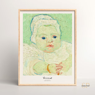Poster Vincent van Gogh Baby Marcelle Roulin Art Impressã