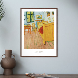 Poster Vincent Van Gogh Bedroom Arles 1888 Art Exhibition
