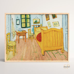 Poster Vincent van Gogh Bedroom no artigo 1888 Art Impres