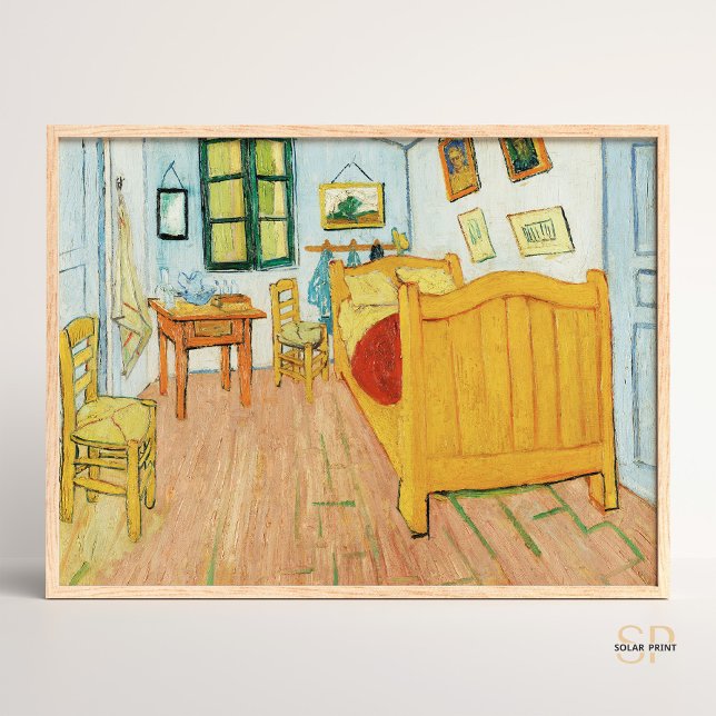 Poster Vincent van Gogh Bedroom no artigo 1888 Art Impres (Criador carregado)